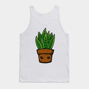 Cute Snake Plant Tank Top